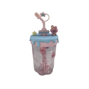 BT21 BABY Collection Plastic Bottle with Stir Straw 560mL (COOKY)