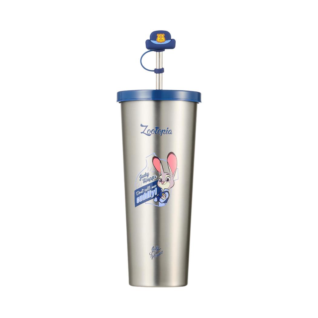 Disney Judy Police Officer in Daily Life Collection Double Wall Steel Bottle 800mL