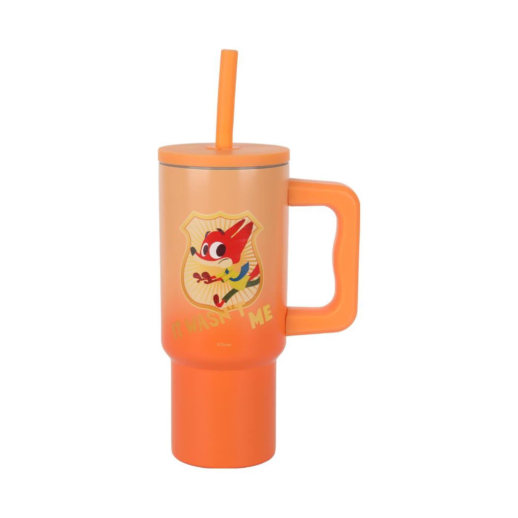 Disney Zootopia Collection Steel Bottle with Handle and Straw(Nick)