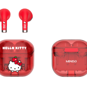 Hello Kitty Apple Collection TWS Earphones Model: YB065(Red)
