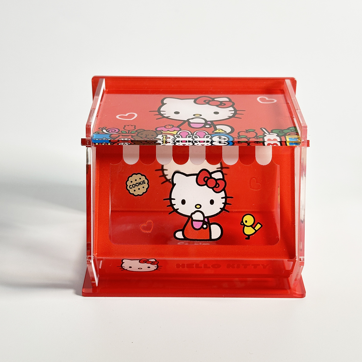 Hello Kitty Classic Style Organizer with Lid(Red)