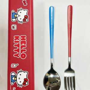 Hello Kitty Classic Style Flatware Set (Fork & Spoon)