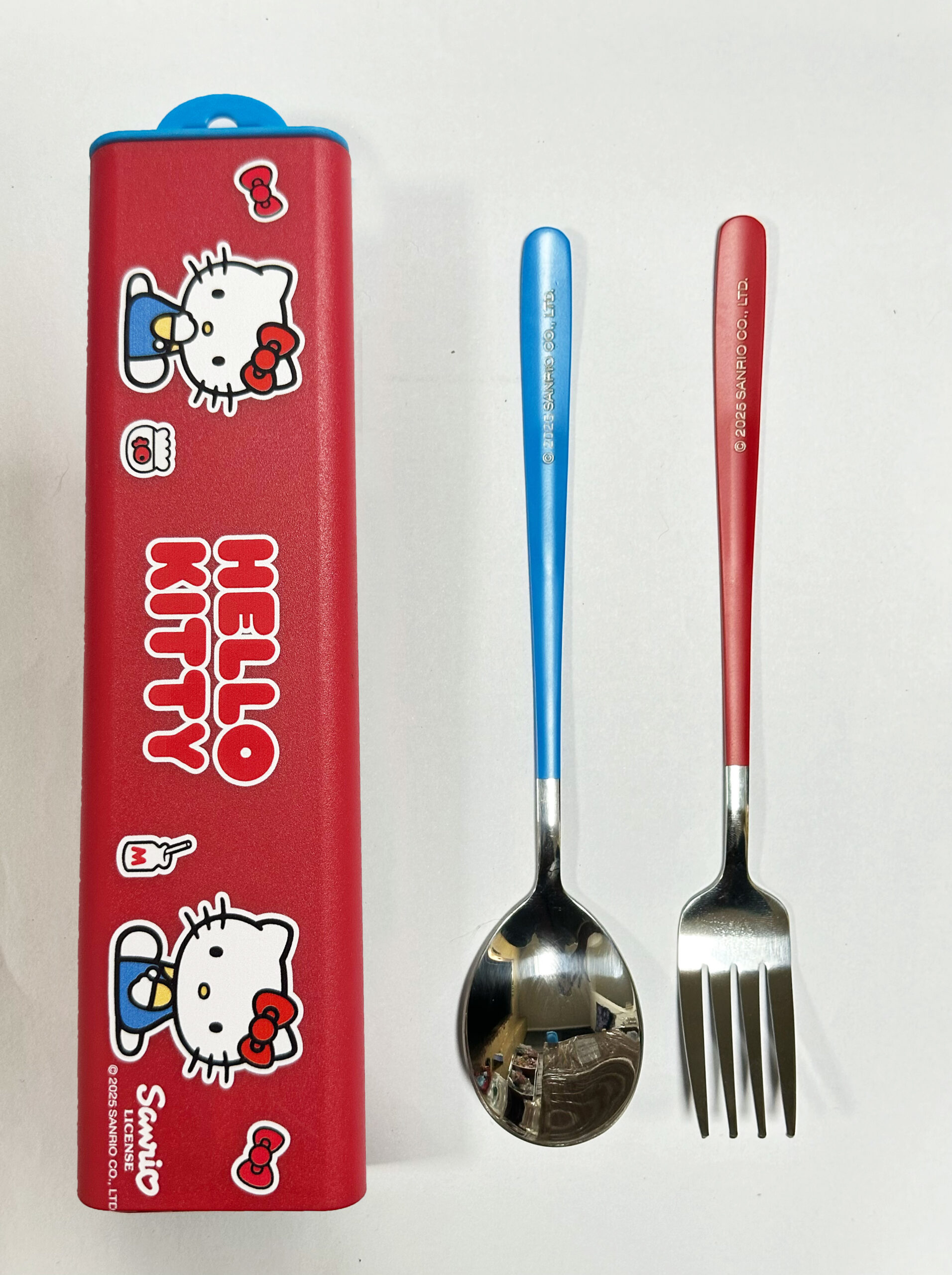 Hello Kitty Classic Style Flatware Set (Fork & Spoon)