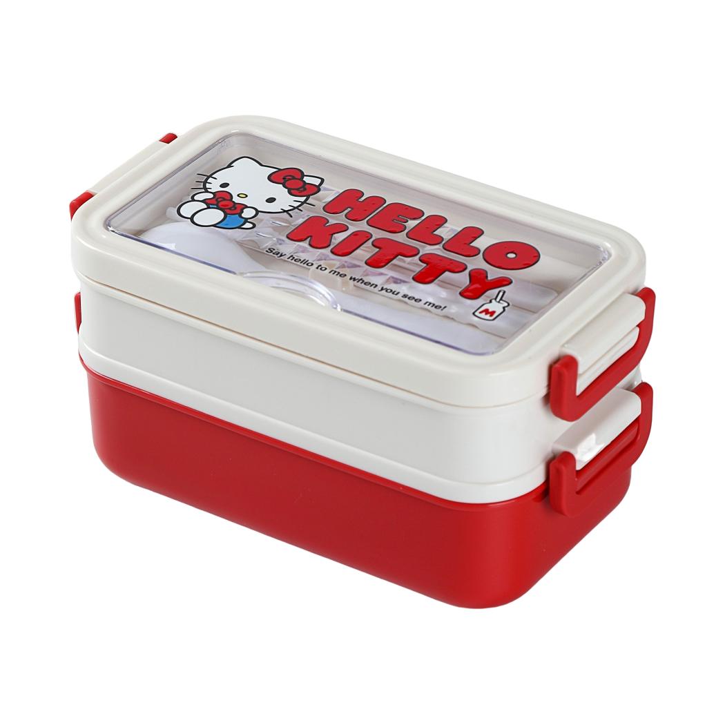 Hello Kitty Double Layer Lunch Box 1400mL
