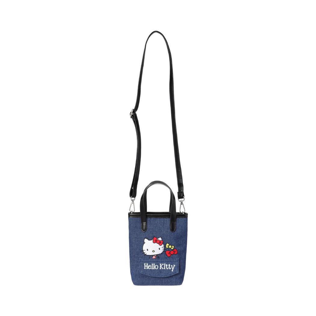 Hello Kitty Classic Collection Embroidered Handheld Crossbody Bag