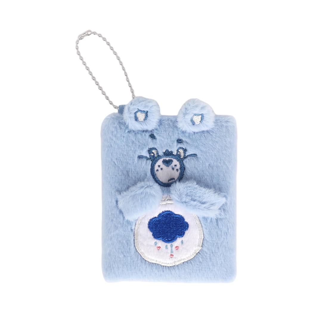 Care Bears  Collection Pendant Plush Book (64 Sheets) (with Blue 0.8mm Gel Pen) (Grumpy Bear)